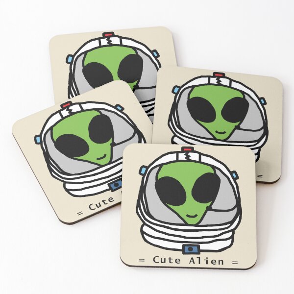 Item preview, Cute Alien Portrait designed and sold by ellenhenry.