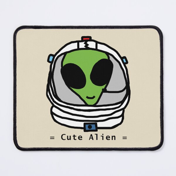 Item preview, Cute Alien Portrait designed and sold by ellenhenry.