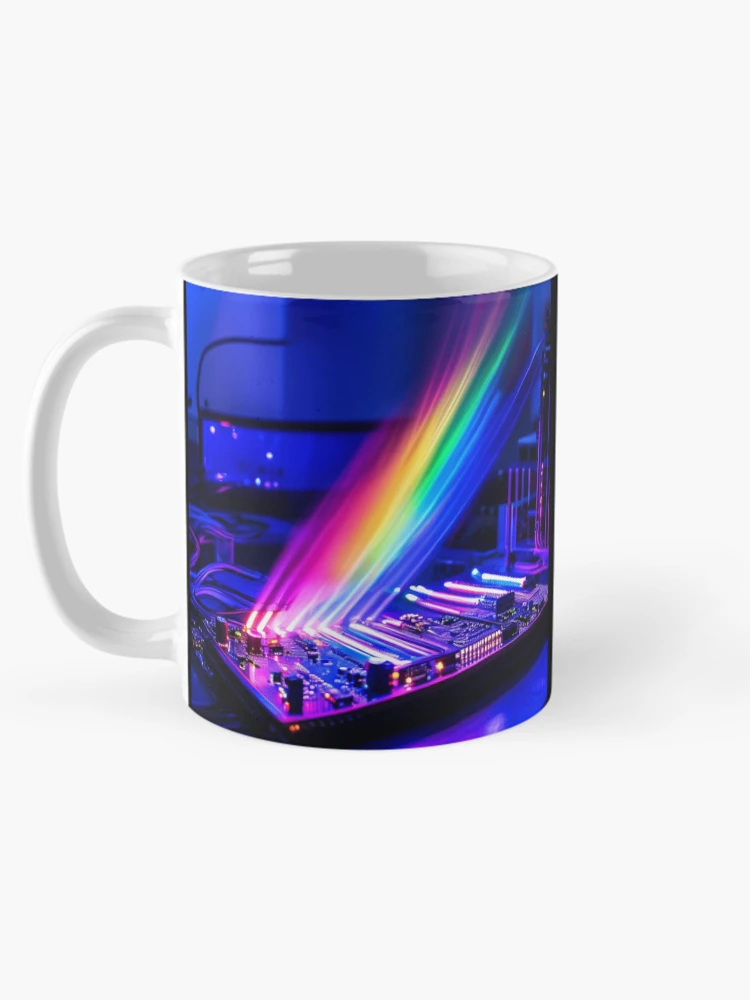 Thumbnail 5 of 6, Coffee Mug, Arduino Spectral Lights designed and sold by ArduinoFactory.