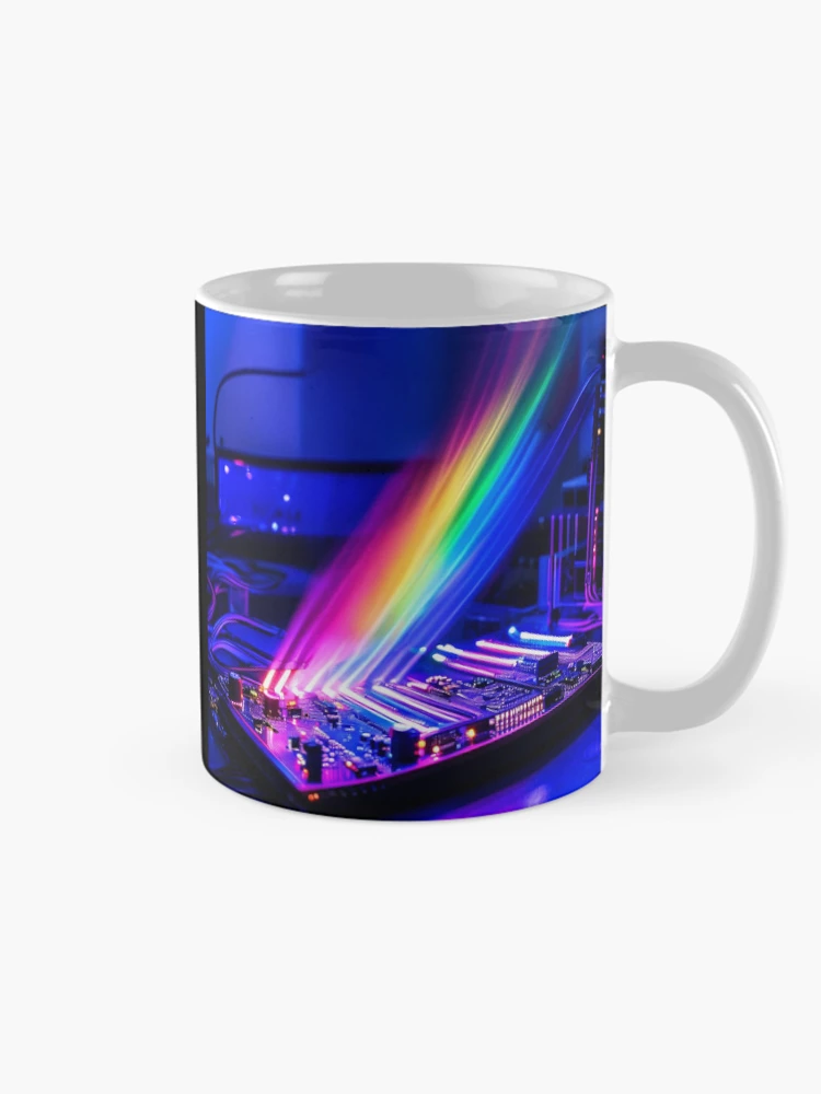 Thumbnail 3 of 6, Coffee Mug, Arduino Spectral Lights designed and sold by ArduinoFactory.