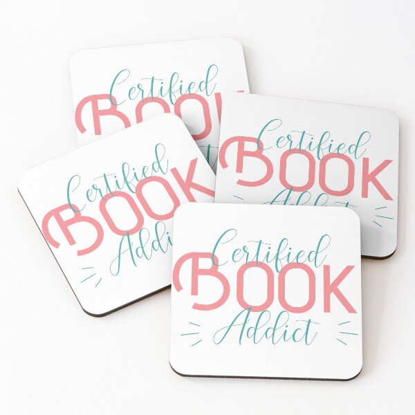 Item preview, Certified Book Addict Pastel Typography designed and sold by AvviareArt.