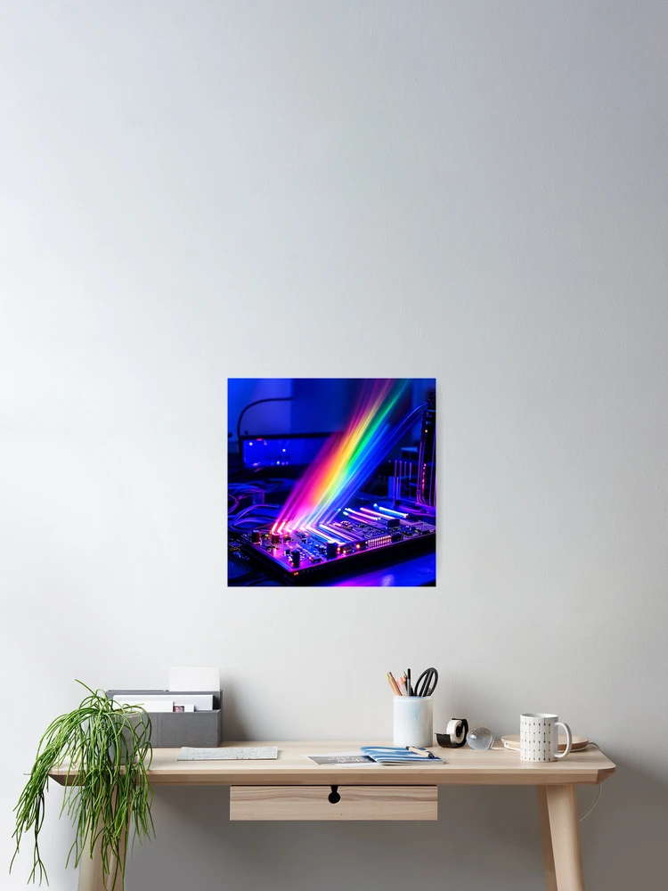 Thumbnail 2 of 3, Poster, Arduino Spectral Lights designed and sold by ArduinoFactory.
