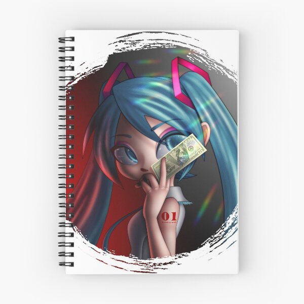 Aperçu de l'œuvre $miku$ créée et vendue par kaypanicarts.