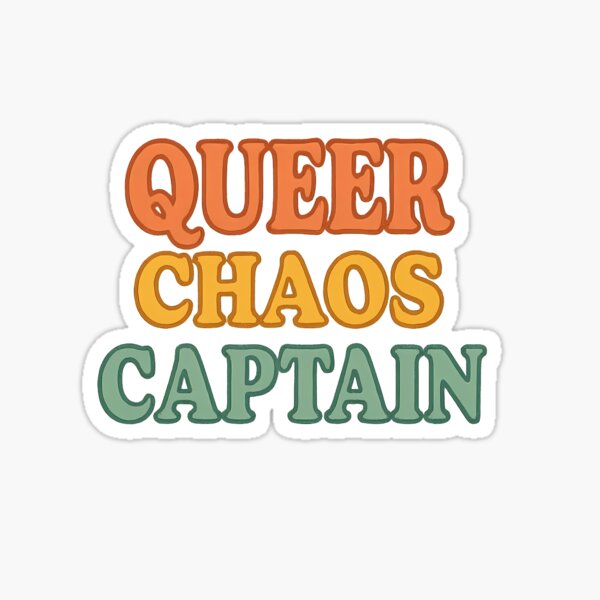 Aperçu de l'œuvre Capitaine du Chaos Queer créée et vendue par Haus Of Sin.