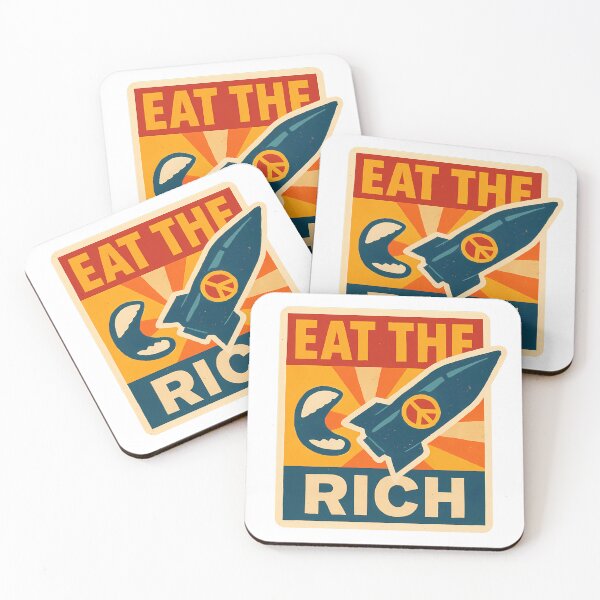Item preview, Boycott Billionaires - Eat the Rich designed and sold by ZibiArt.