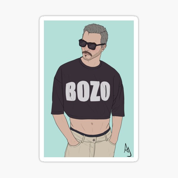 Item preview, Bozo Crop Top designed and sold by LokiKNEEL.