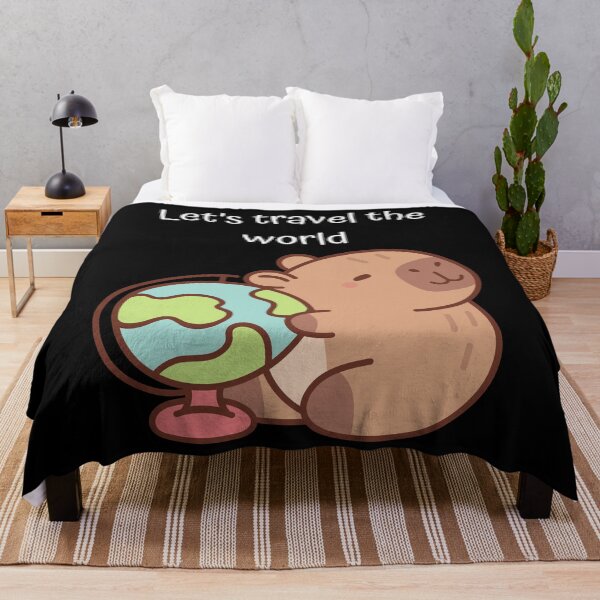 Item preview, Capybara's World Tour – Let’s Travel the World designed and sold by Charlie-Zone.