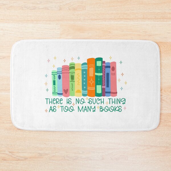 Item preview, Too Many Books Bookstack Illustration designed and sold by AvviareArt.