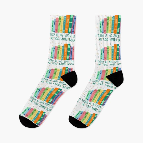 Item preview, Too Many Books Bookstack Illustration designed and sold by AvviareArt.