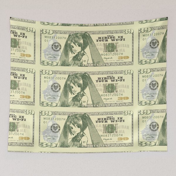 Item preview, Miku money designed and sold by kaypanicarts.