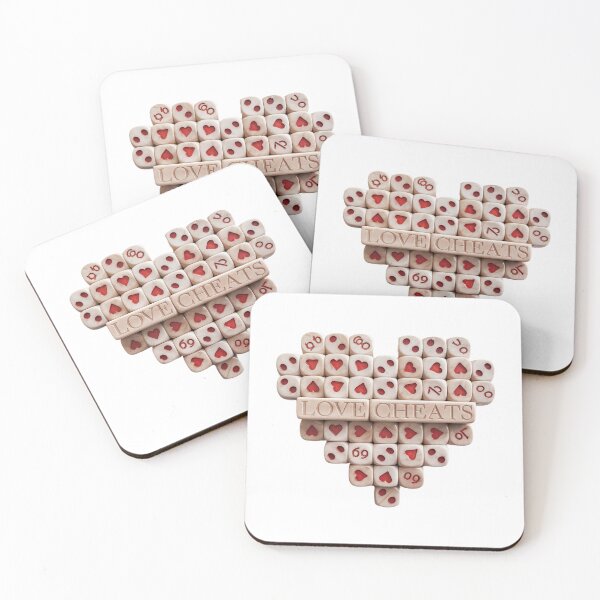 Item preview, Love Cheats – Heart of Dice and Deception designed and sold by Sepinik.