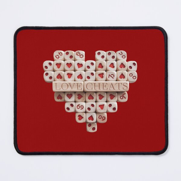 Item preview, Love Cheats – Heart of Dice and Deception designed and sold by Sepinik.
