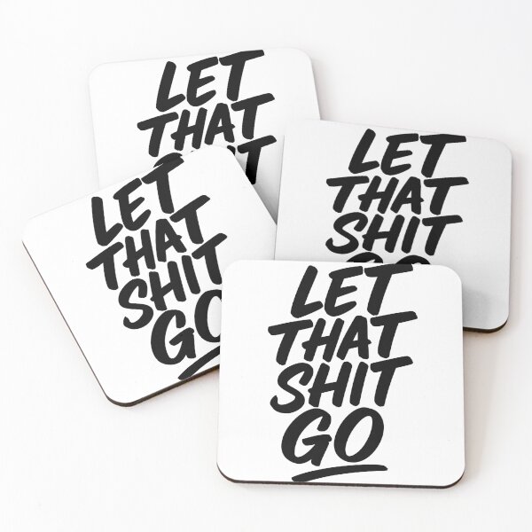 Item preview, Let That Shit Go designed and sold by MandalaPics.