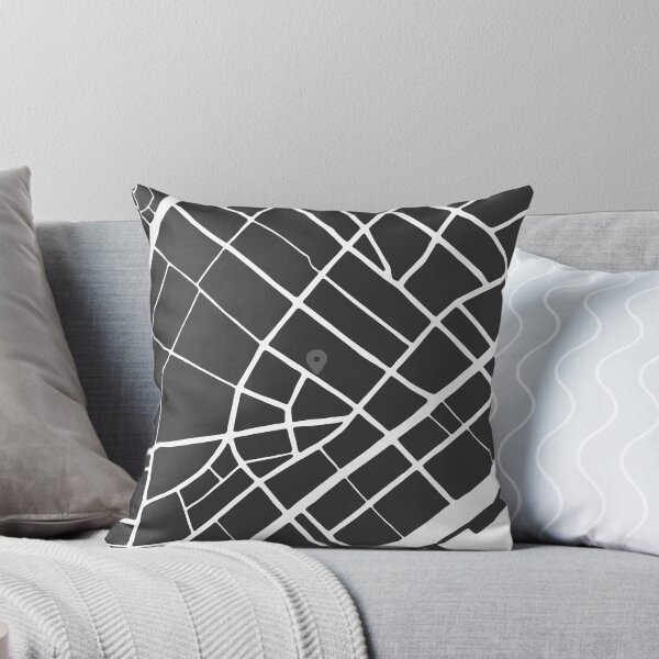 Item preview, Wall Street – Minimalist New York Map (Dark Edition) designed and sold by Penzilla.