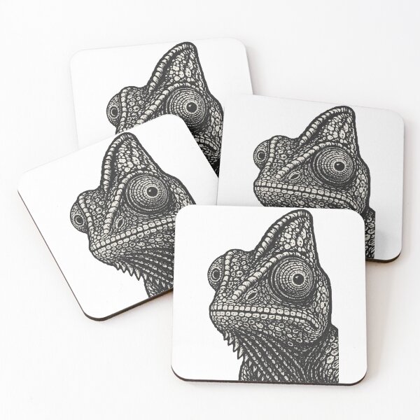 Item preview, Observant chameleon designed and sold by QuirkBeasts.