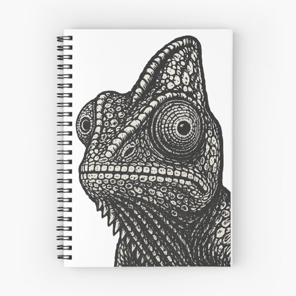 Item preview, Observant chameleon designed and sold by QuirkBeasts.