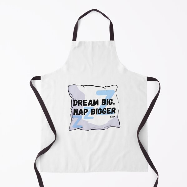 Item preview, Dream Big Nap Bigger Pillow | Funny Sleep Quote by EzzX designed and sold by EzzX.