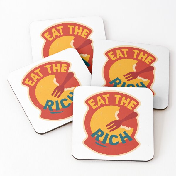 Item preview, Boycott Billionaires - Eat the Rich designed and sold by ZibiArt.