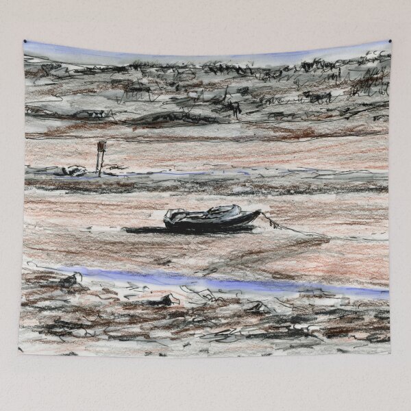 Item preview, Traeth Coch / Red Wharf Bay on Ynys Mon / Anglesey designed and sold by LymphomaLass.