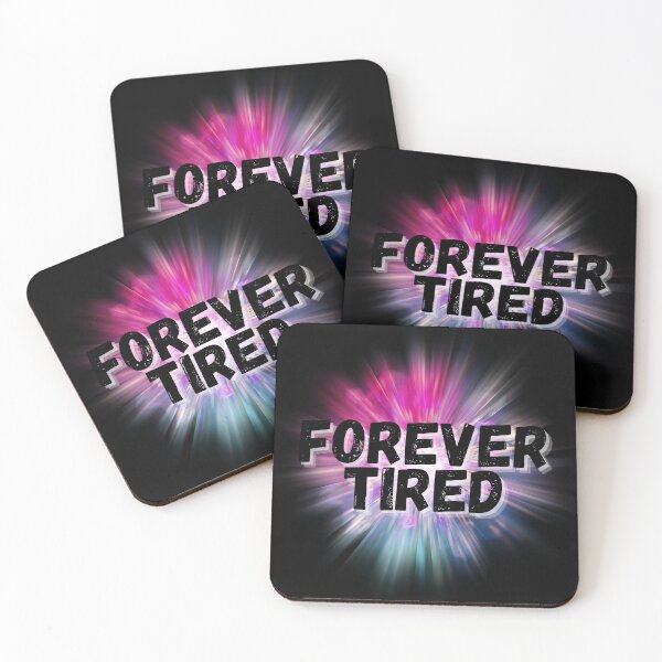 Item preview, Forever Tired Supernova – Funny Spoonie Design for Chronically Exhausted People - Pink & Teal designed and sold by thistledewcraft.