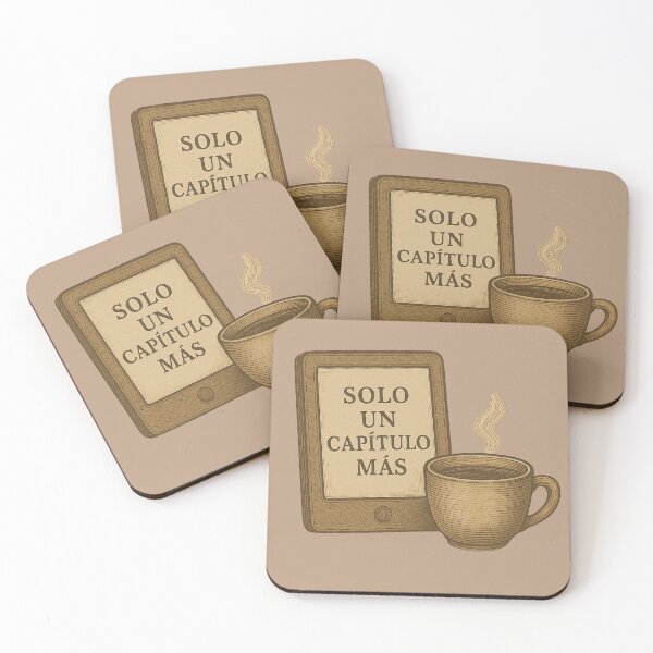 Item preview, “Just One More Chapter” Sticker – Compulsive Reader Aesthetic Café & Libros designed and sold by Luz Oroño.