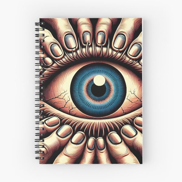 Item preview, Ojo surrealista rodeado de manos que agarran designed and sold by FusionGaze.