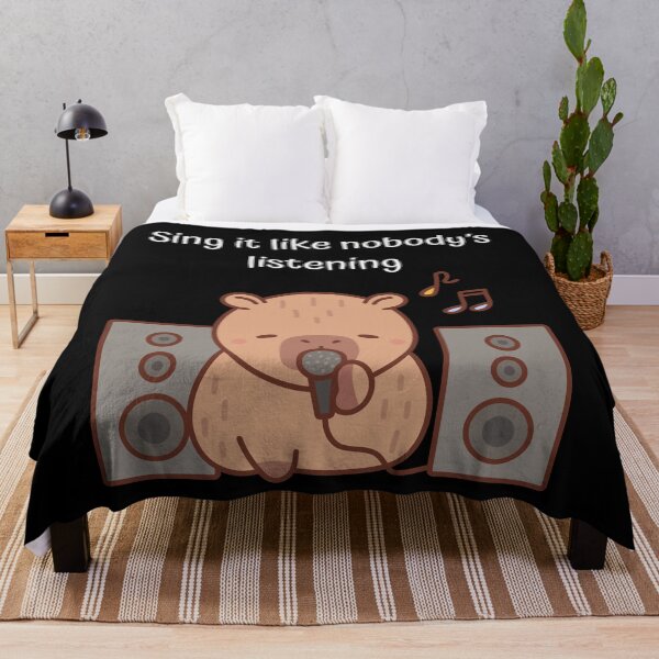 Item preview, Capybara Concert – Sing It Like Nobody's Listening designed and sold by Charlie-Zone.