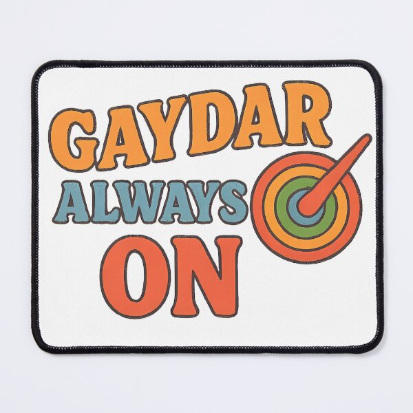 Item preview, Gaydar Always On – Vintage Pride Design designed and sold by Haus Of Sin.