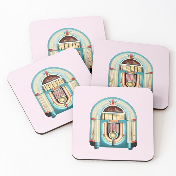 Item preview, Vintage jukebox - retro design, music designed and sold by Wildflowerfae.