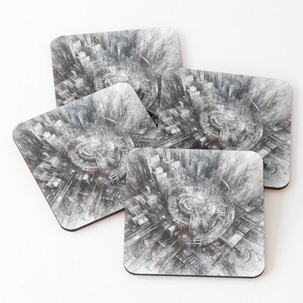 Item preview, Complex abstract composition designed and sold by Sigtrix.