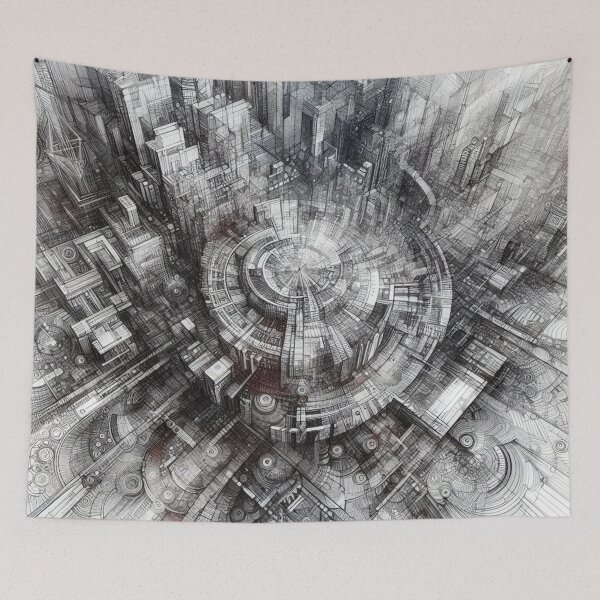 Item preview, Complex abstract composition designed and sold by Sigtrix.