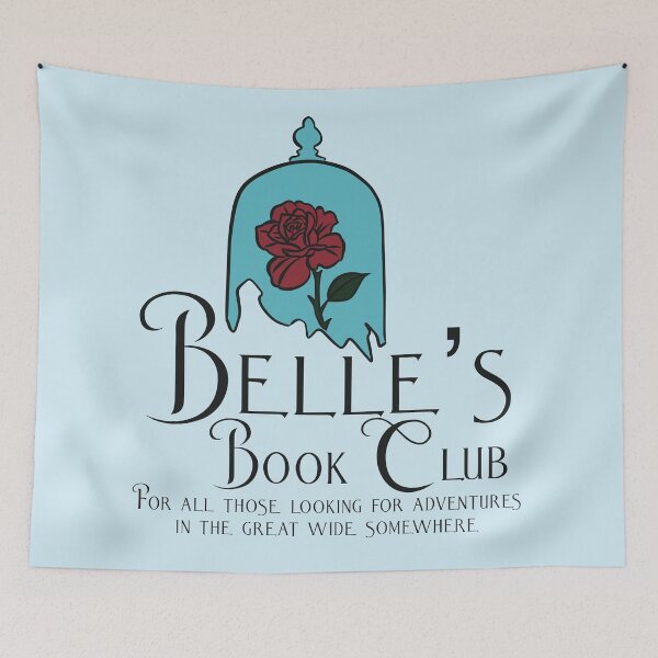 Item preview, Belle’s Book Club – Beauty and the Bookish Fan Art designed and sold by AvviareArt.