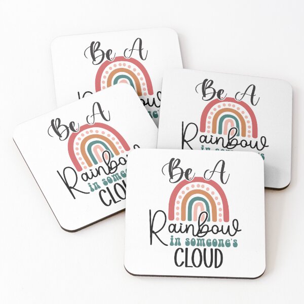 Item preview, Be a rainbow in someone's cloud - Mental health awareness designs designed and sold by ScientistArtist.
