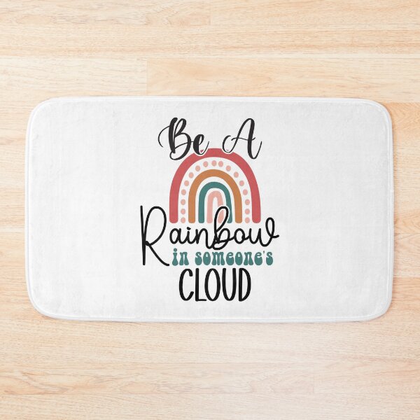 Item preview, Be a rainbow in someone's cloud - Mental health awareness designs designed and sold by ScientistArtist.