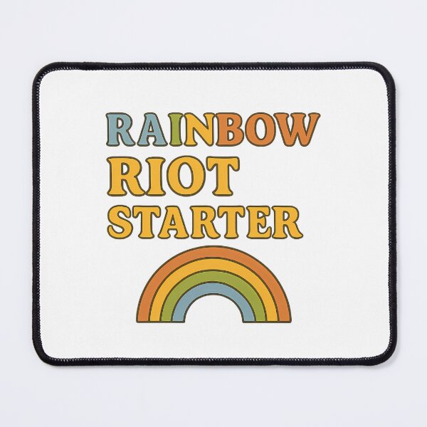 Item preview, Rainbow Riot Starter – Retro Pride Design designed and sold by Haus Of Sin.