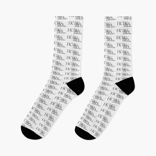 Item preview, Fiction Addiction – Minimalist Reader Quote designed and sold by AvviareArt.