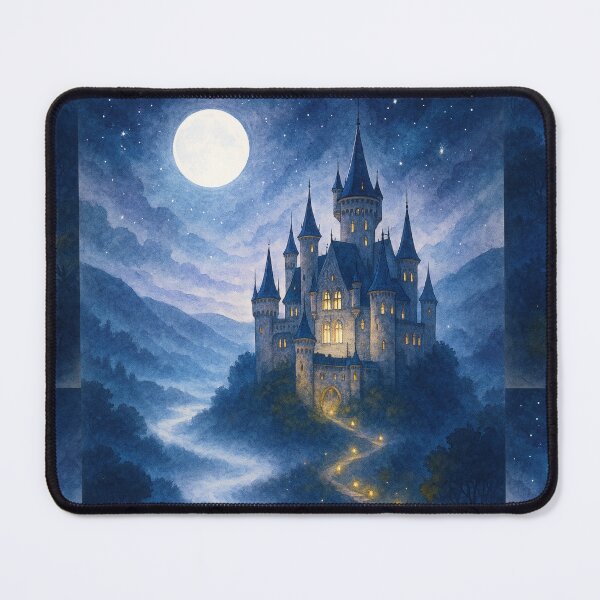 Item preview, Moonlit Castle Journey – Fairytale Fantasy Carriage designed and sold by miubiyori.