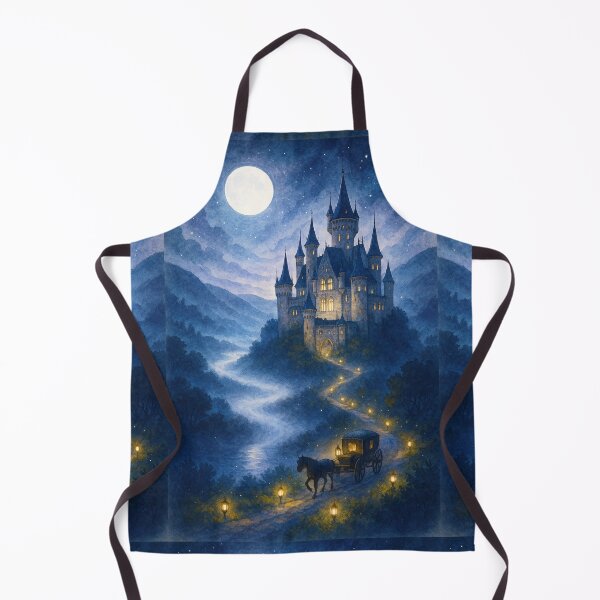 Item preview, Moonlit Castle Journey – Fairytale Fantasy Carriage designed and sold by miubiyori.