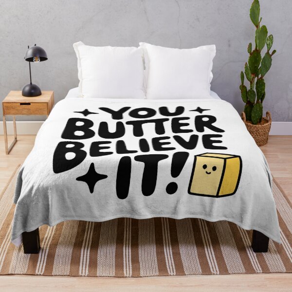 Item preview, You Butter Believe It! Cute Butter Pun designed and sold by PMCreative.