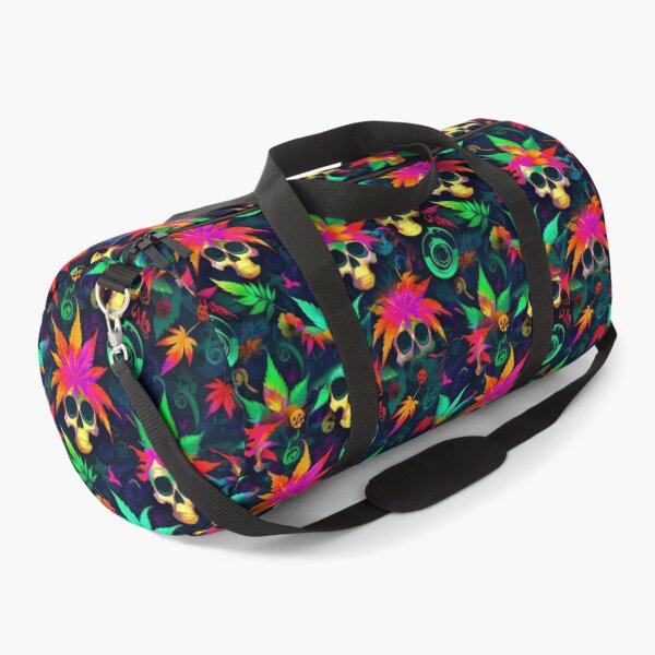 Item preview, Tribal Skulls Abstract Pattern Hemp Plants Leaf designed and sold by MindWave THC.