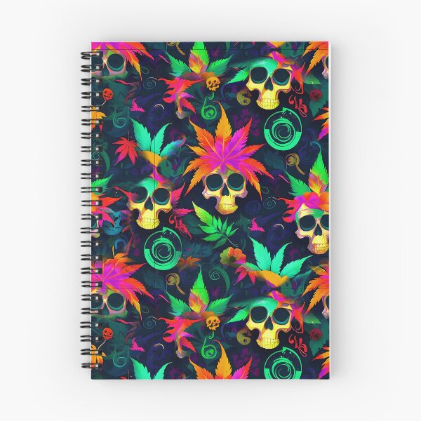 Item preview, Tribal Skulls Abstract Pattern Hemp Plants Leaf designed and sold by MindWave THC.