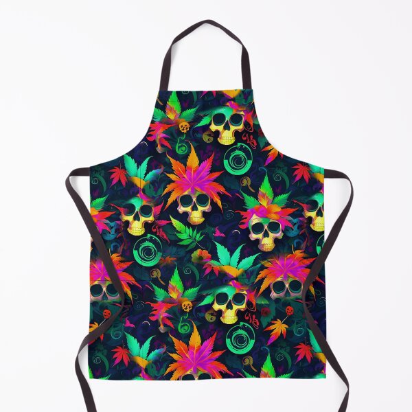 Item preview, Tribal Skulls Abstract Pattern Hemp Plants Leaf designed and sold by MindWave THC.