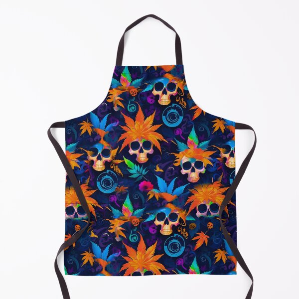 Item preview, Tribal Skulls Abstract Pattern Hemp plants Leaf designed and sold by MindWave THC.