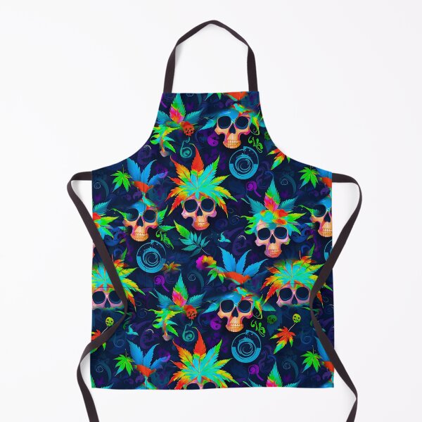 Item preview, Tribal Skulls Abstract Pattern Hemp plants Leaf designed and sold by MindWave THC.
