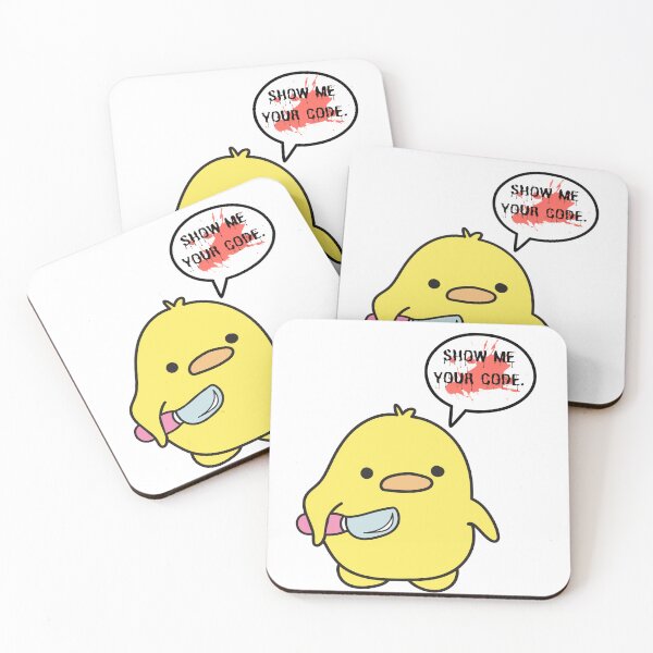 Item preview, Developer Rubber Duckie,Say Show Me Your Code designed and sold by Redstrawberry13.