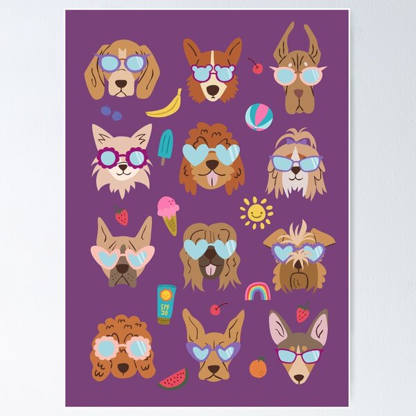 Item preview, Shady Paws in Eggplant Purple designed and sold by namibear.