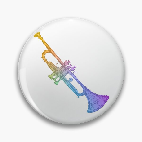 Artikelvorschau, Bunte Jazz-Trompete entworfen und verkauft von Spike The Punch Design Co..