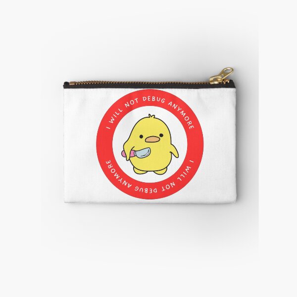 Item preview, Copy of Developer Rubber Duckie,Say I will not debug anymore designed and sold by Redstrawberry13.