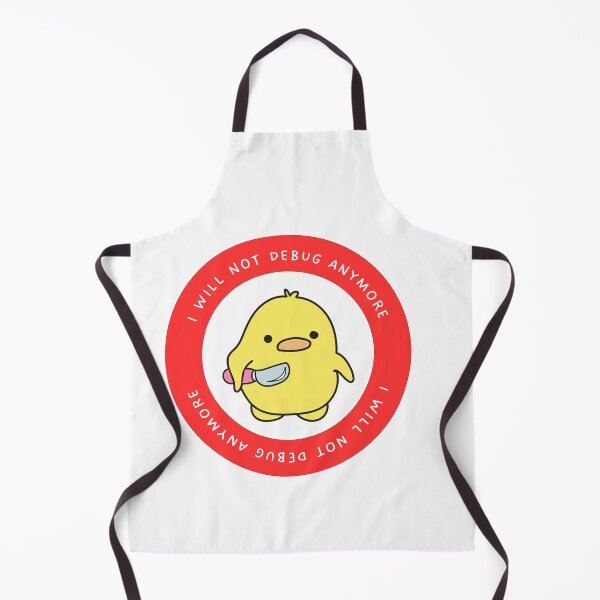 Item preview, Copy of Developer Rubber Duckie,Say I will not debug anymore designed and sold by Redstrawberry13.