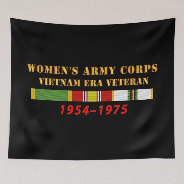 Aperçu de l'œuvre Armée - Corps féminin de l'armée - Vétéran de l'ère du Vietnam - 1954-1975 - WAC - NDSM - Service de la guerre froide créée et vendue par Military Insignia Products.